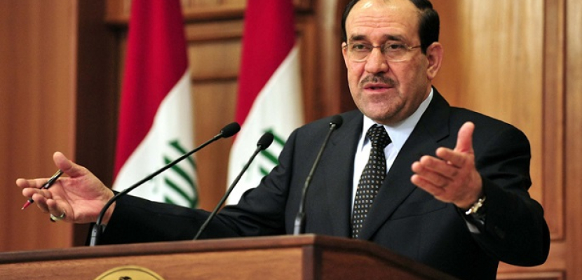 المالكي: نرفض تمدد قوى خارجية على أرض العراق