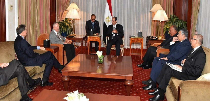 السيسى يلتقى نائبين جمهوريين أحدهما رئيس مجموعة أصدقاء مصر بالكونجرس الأمريكى