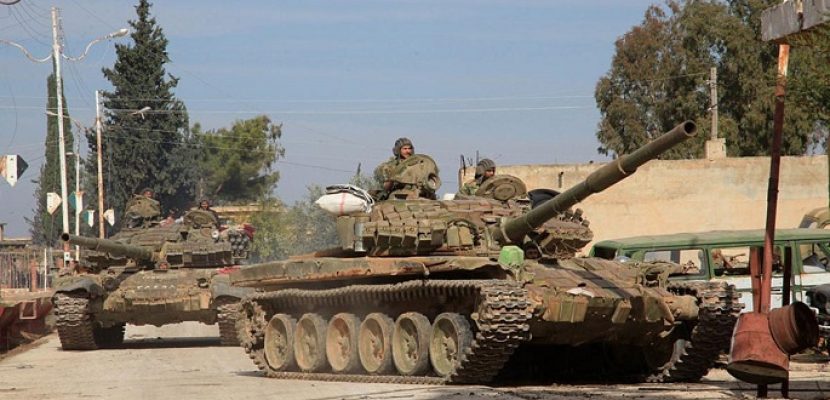 القوات السورية تسيطر على منطقة “الخريطة” بدير الزور