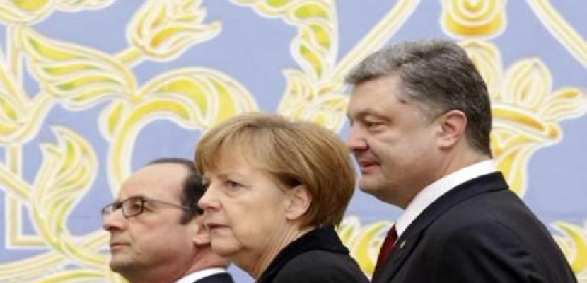 اجتماع بين زعماء فرنسا وألمانيا وأوكرانيا وروسيا بشأن اتفاق مينسك