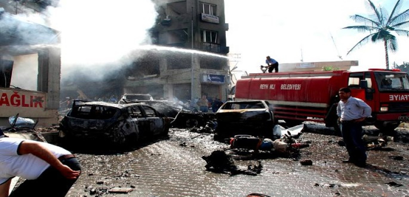 إصابة 30 شخصاً جراء انفجار سيارة مفخخة جنوب شرقي تركيا