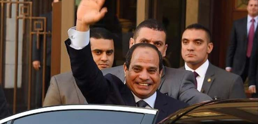 الرئيس السيسى يعود إلى القاهرة قادما من الرياض بعد لقائه العاهل السعودى