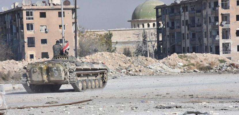 الجيش السورى يوجه نداءه الأخير للمسلحين قبل اقتحام آخر جيب للمعارضة فى حلب