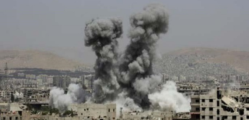 38 قتيلاً جراء اشتباكات وقصف على مواقع داعش فى الرقة