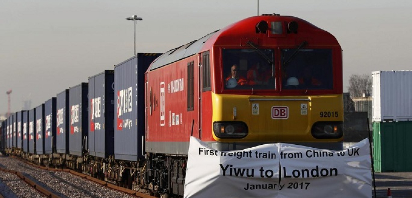 وصول أول رحلة لقطار “طريق الحرير” من الصين إلى بريطانيا