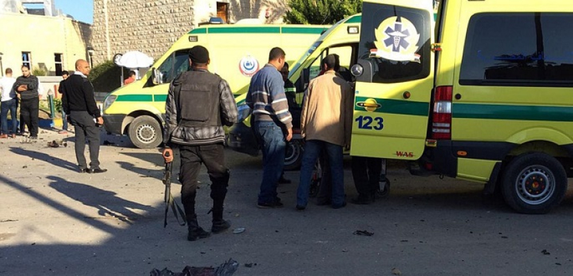 استشهاد 9 ومقتل 5 ارهابيين خلال تصدى قوات الأمن لهجومين على حاجزين أمنيين بالعريش