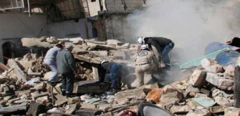 المرصد السوري: مقتل 9 أشخاص في قصف على بلدة “دير قانون” بريف دمشق