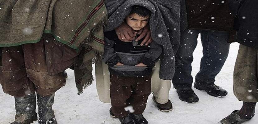 “الصقيع” يتسبب في وفاة 27 طفلًا بأفغانستان