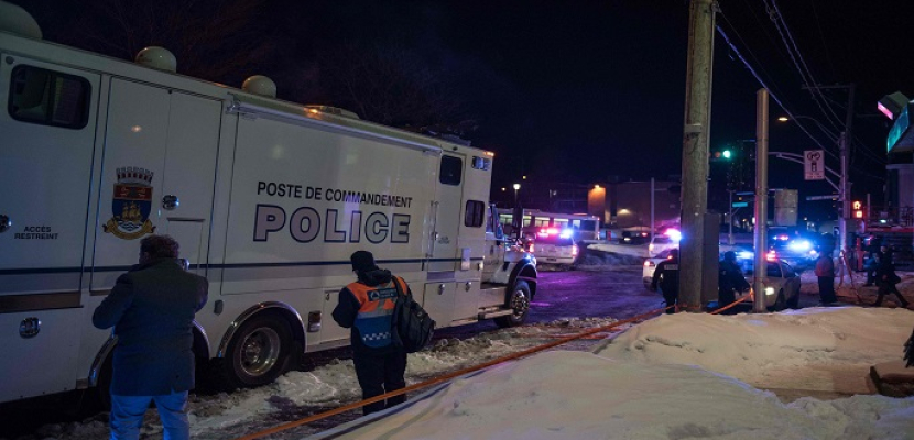 مقتل 6 وإصابة 8 إثر إطلاق نار بمسجد في كندا