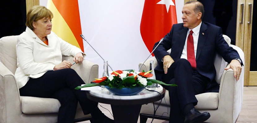 ميركل تلتقي مع إردوغان في تركيا الأسبوع القادم