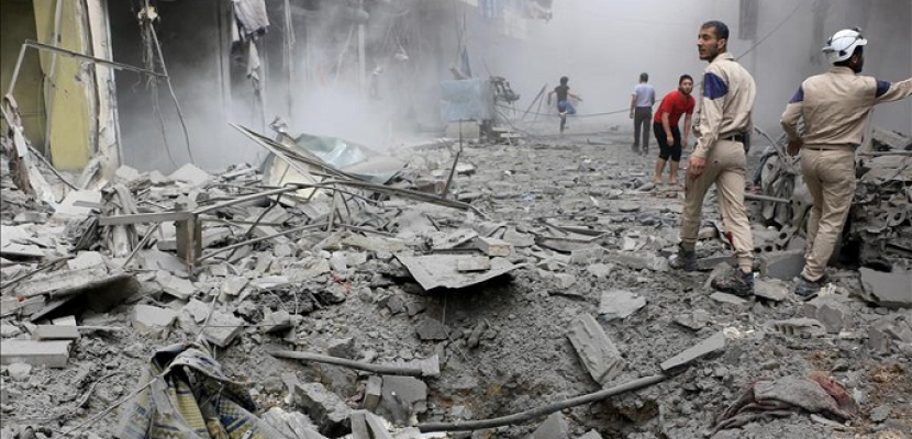 مقتل شخصين فى قصف على ضاحية الإسكندرية بمدينة الطبقة السورية