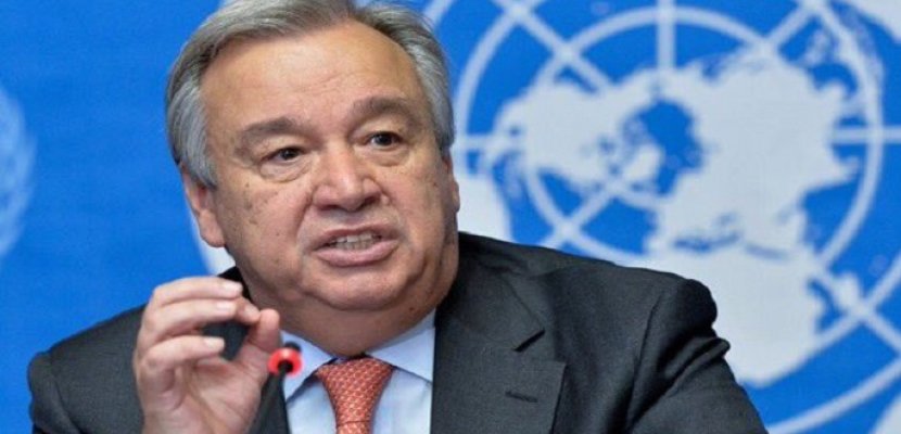 جوتيريش: الأمم المتحدة تراقب بانزعاج تطورات الأوضاع في كشمير