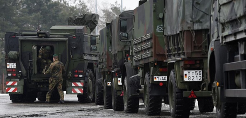 ألمانيا ترسل قوات ودبابات إلى ليتوانيا “ردعا” لروسيا