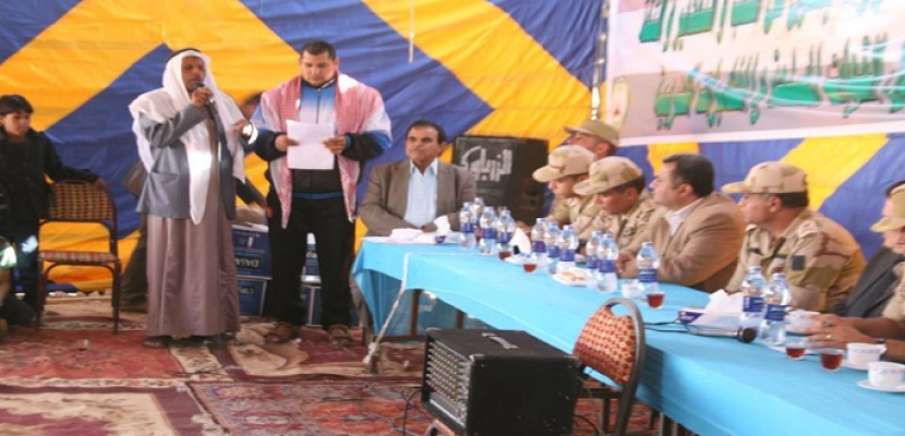 قبائل سيناء تنظم مؤتمرا لدعم القوات المسلحة