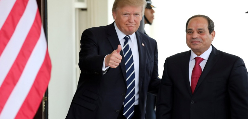 وصول الرئيس عبدالفتاح السيسي إلى البيت الأبيض 03-04-2017