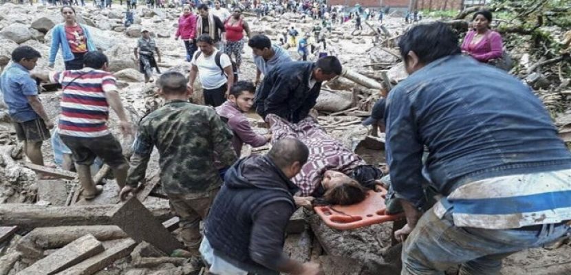 مصر تعزي كولومبيا في ضحايا الانهيار الأرضي في إقليم بوتومايو