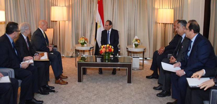 خلال لقائه مستشار الأمن القومي الأمريكي.. السيسي يؤكد أن التعاون الأمني والعسكري بين مصر وأمريكا ركيزة هامة
