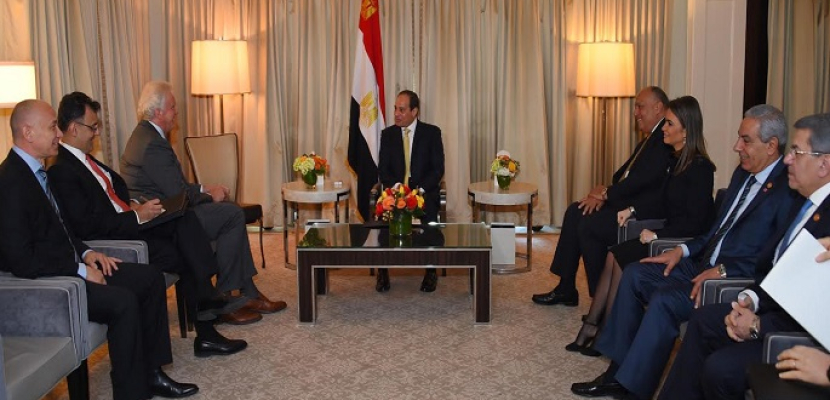 خلال لقائه رئيس “جنرال اليكتريك”.. السيسي يؤكد حرص مصر على التعاون مع كافة الشركات الأمريكية
