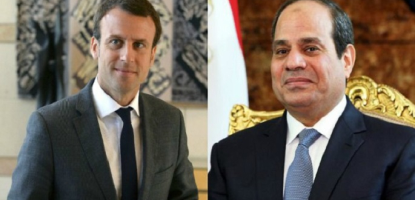 الرئيس السيسي يبحث هاتفيا مع نظيره الفرنسي التطورات الاقليمية خاصة في ليبيا