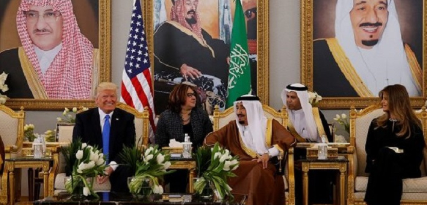 بدء أعمال القمة السعودية الأمريكية بين الملك سلمان وترامب 