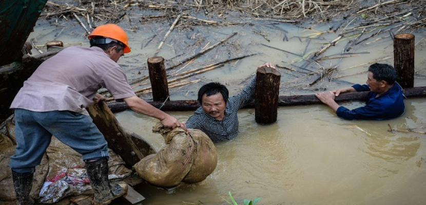 6 قتلى وانهيار 271 منزلا جراء فيضانات في الصين
