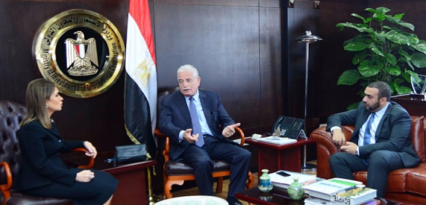 سحر نصر تناقش مع محافظ جنوب سيناء الخطة الاستثمارية فى المحافظة حتى 2030