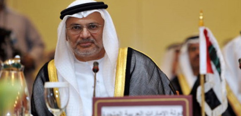 وزير خارجية الامارات : لا حوار مع قطر قبل التزامها بوقف دعم الإرهاب