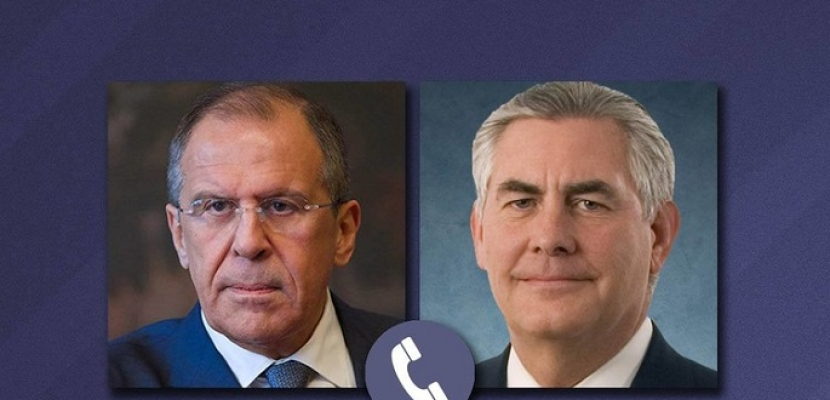 وزيرا خارجية الولايات المتحدة وروسيا يبحثان هاتفيا الأزمة السورية