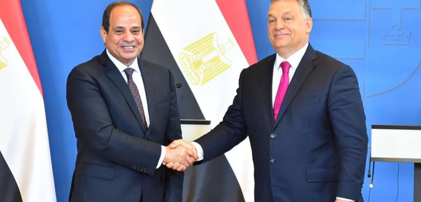 انطلاق اجتماعات مجلس الأعمال المصري المجري بحضور الرئيس السيسي