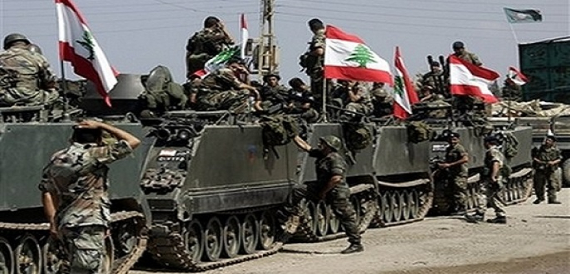 الجيش اللبنانى يتمركزعلى تلال ضليل الاقرع و دوار النجاصة وقلعة الزنارمن ناحية جرودعرسال