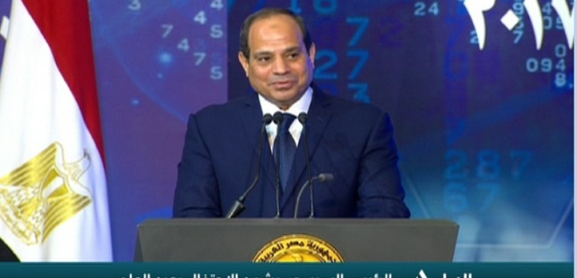 كلمة الرئيس عبد الفتاح السيسي بمناسبة الاحتفال بعيد العلم
