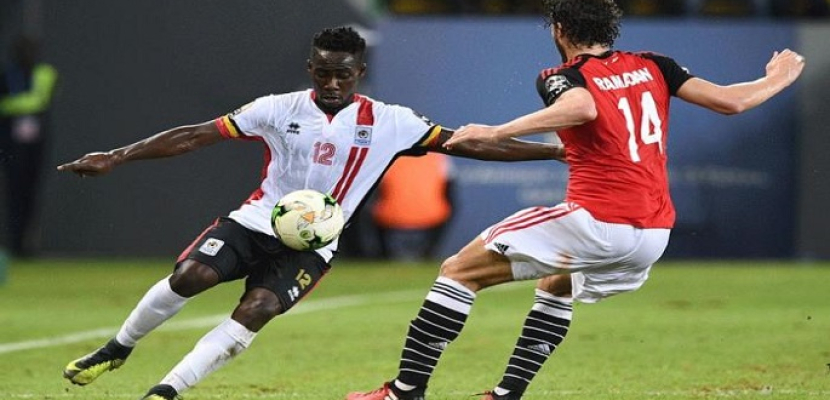 أوغندا تفوز علي مصر 1/صفر وتتصدر المجموعة الخامسة بتصفيات كأس العالم