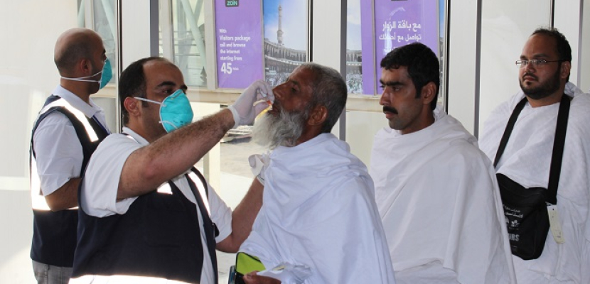 الصحة: عيادات البعثة الطبية للحج توقع الكشف على107 حاج مصري