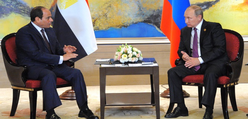 الرئيس السيسي يبحث هاتفيا مع بوتين تطورات الأوضاع في ليبيا