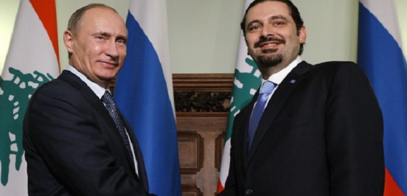 الحريري يبحث مع بوتين آخر المستجدات في لبنان والمنطقة