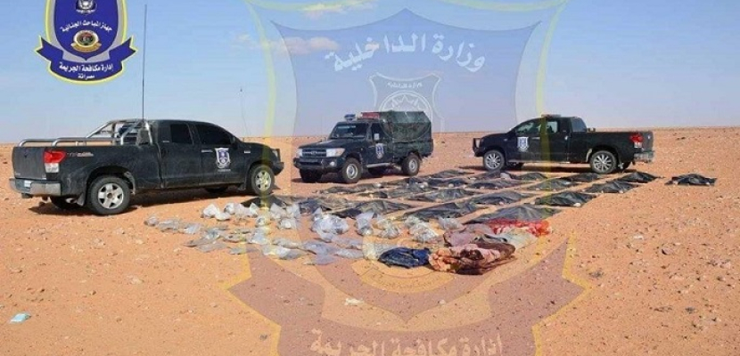 انتشال رفات المصريين الـ 21 ضحايا داعش فى ليبيا ونقلهم إلى مصراته
