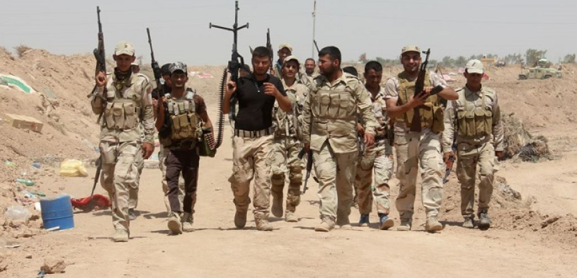 القوات العراقية تقوم بعملية تطهير وتعقب للخلايا الارهابية فى بعقوبة