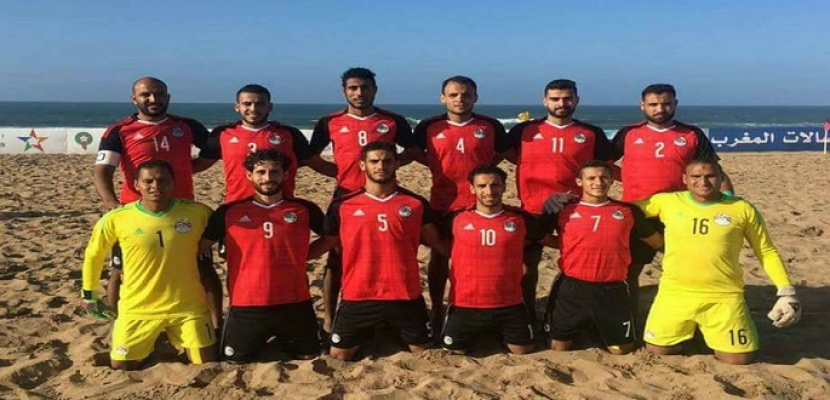 مصر تواجه البرازيل في أول مبارياتها بكأس القارات للشاطئية
