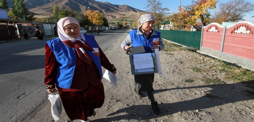 انطلاق الانتخابات الرئاسية فى قرغيزستان