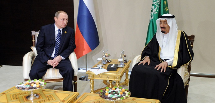 الكرملين: بوتين يبحث مع العاهل السعودي التعاون الثنائي والقضية السورية
