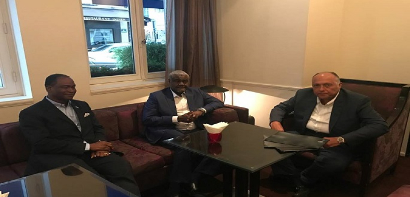 شكري يلتقي مع وزير خارجية سيراليون لتنسيق الموقف الداعم لمشيرة خطاب باليونسكو
