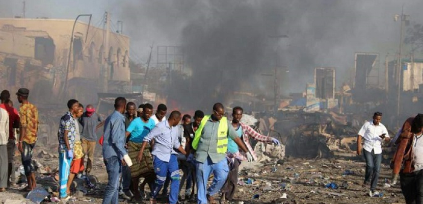 ارتفاع حصيلة ضحايا انفجار شاحنة مفخخة بالصومال إلى 53 قتيلا ومصابا