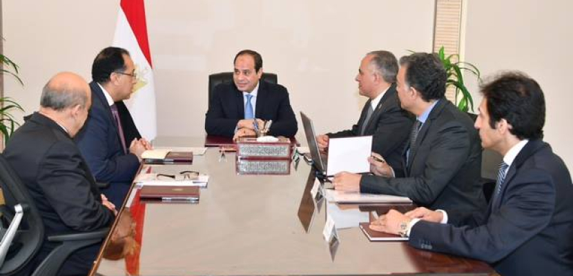 الرئيس السيسي يوجه بالتنسيق بين الوزارات والأجهزة المعنية لتأمين الملاحة بنهر النيل