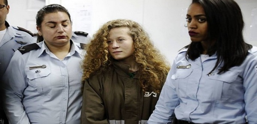 محكمة عسكرية إسرائيلية تمدد اعتقال عهد التميمي يومين