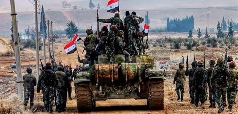 الجيش السورى يقترب من بسط سيطرته الكاملة على ريفى حلب وحماة