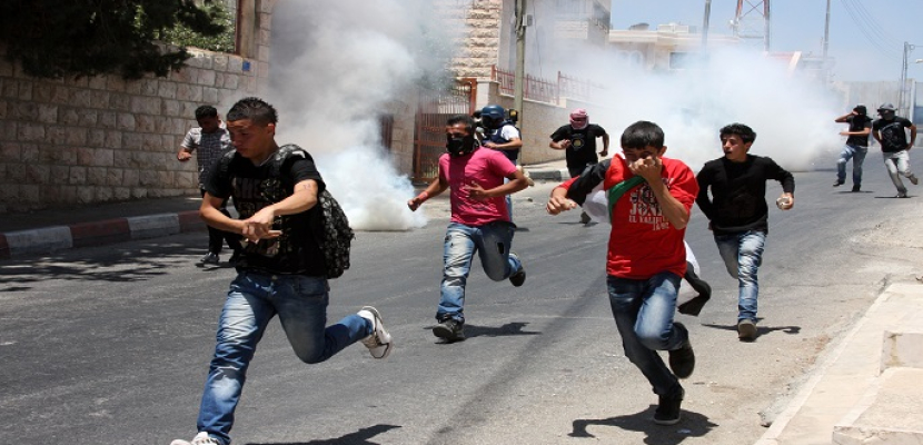 حالات اختناق بين الفلسطينيين في مواجهات مع الاحتلال بجنين
