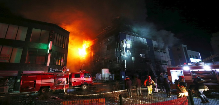 مصرع 41 شخصا وإصابة 70 آخرين في حريق بإحدى مستشفيات كوريا الجنوبية