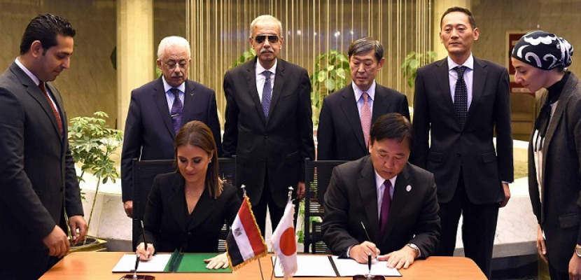 بالصور.. مصر توقع اتفاق تمويل من اليابان بـ175.7 مليون دولار