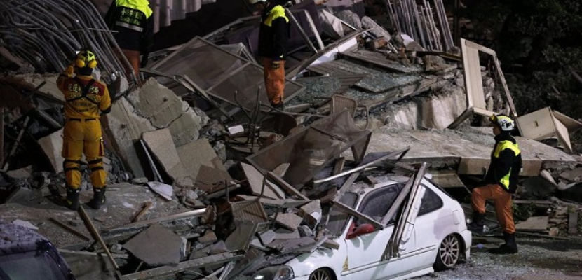 ارتفاع حصيلة ضحايا زلزال تايوان إلى 4 قتلى و220 مصابا