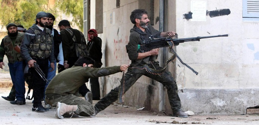 اشتباكات عنيفة بين داعش وفصائل مسلحة على محاور بريف درعا الغربي